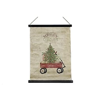 Crinkle Paper Wall Hanger Merry Christmas