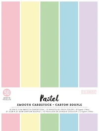 Carton souple Pastel de Colorbok 50 Feuilles