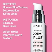 Revlon PhotoReady Prime Plus Perfecting + Smoothing Makeup and Skincare Primer, Mature Skin Primer