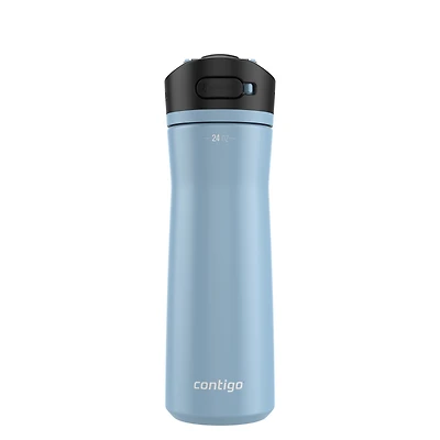 Contigo Ashland Chill 2.0 Stainless Steel Water Bottle with AUTOSPOUT Lid, Glacier, 24 oz (709 ml)