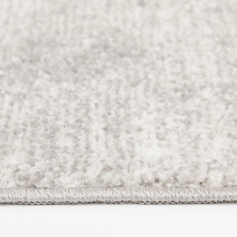 Rug Ease Infinity Grey Machine Washable Area Rug