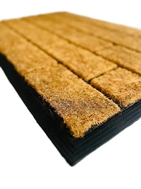 Extra Large Non-Slip Rubber Coir Door Mat – 24 Inch x 36 Inch, Durable for Outdoor/Indoor Use
