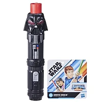 Star Wars Lightsabler Squad, sabre laser Darth Vader à lame rouge extensible, accessoire de déguisement, jouet pour enfants, à partir de 4 ans