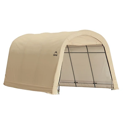 ShelterLogic AutoShelter Roundtop 10 x 15 x 8 ft Sandstone AutoShelter Roundtop