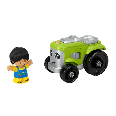 Fisher-Price Little People Tractor Farm Toy & Figure Set for Toddlers, 2 Pieces