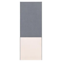 Tapis de couloir à motif de solide à sous-couche en caoutchouc de la collection Ottohome