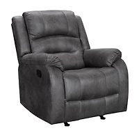 K-Living Larissa Recliner 3pcs Sofa Set in Grey Palomino Fabric