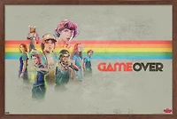 Netflix Stranger Things 3 - Game Over Wall Poster with Push Pins, 14.725" x 22.375"