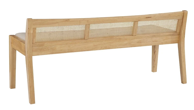 Claudie Cane Bench
