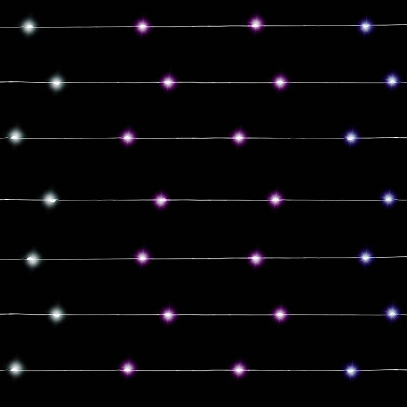 Merkury Ceiling LED Lighting Curtain String Lights, Ceiling Curtain Lights