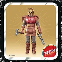 Star Wars Retro Collection The Armorer Toy 3.75-Inch-Scale Star Wars: The Mandalorian Collectible Action Figure, Toys for Kids Ages 4 and Up