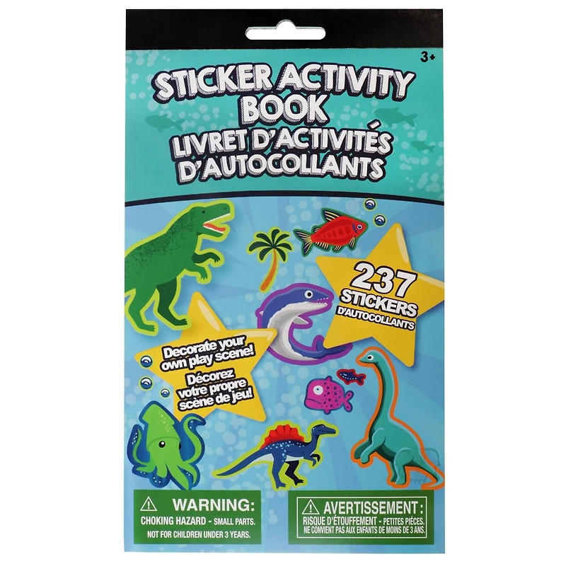 237CT Sticker Activity Book, Pack d'activités d'autocollants