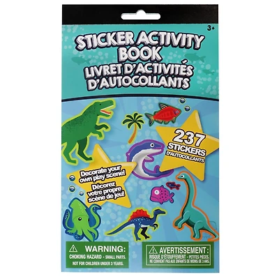 237CT Cahier d'activités autocollant Cahier d'activités autocollant