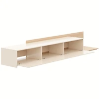 Meuble TV extensible (66-108 po) Nexera Noa, Chêne Blond Naturel