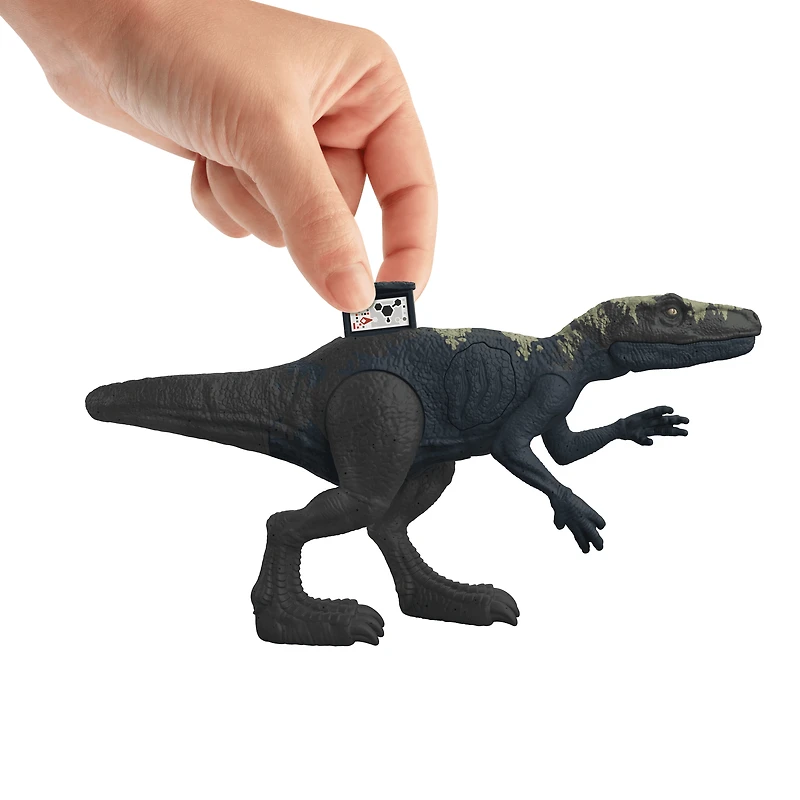 Jurassic World Attaque Ultime Figurine Herrérasaure avec blessures Âges 4+