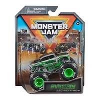 Monster Jam, Monster truck Avenger officiel, véhicule en métal moulé, échelle 1:64, jouets pour garçons à partir de 3 ans