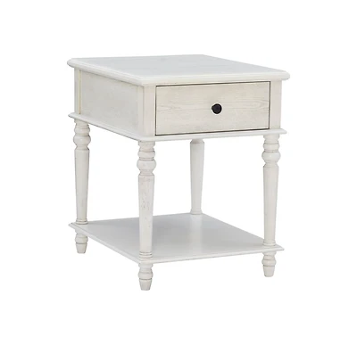 Rivera Side Table, White