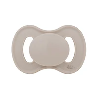 Lullaby Planet Pacifiers 2 Pack | Adorable Round Latex Design | Functional Fashionable & Comfortable Design | Rose Quartz & Beach Sand | 0-6 Months, Functional Fashionable & Comfortable Design