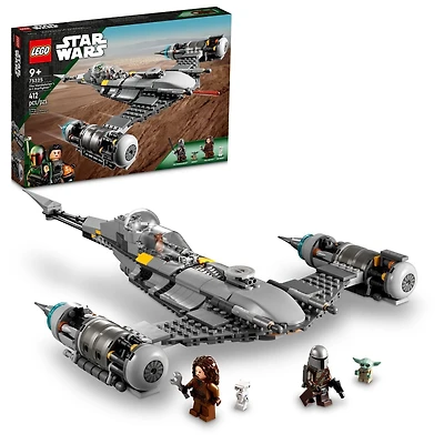 LEGO Star Wars The Mandalorian’s N-1 Starfighter 75325 Toy Building Kit (412 Pieces), Includes 412 Pieces, Ages 9+