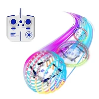 Sharper Image® Halo Drone – Remote Control Light-Up Orbiter