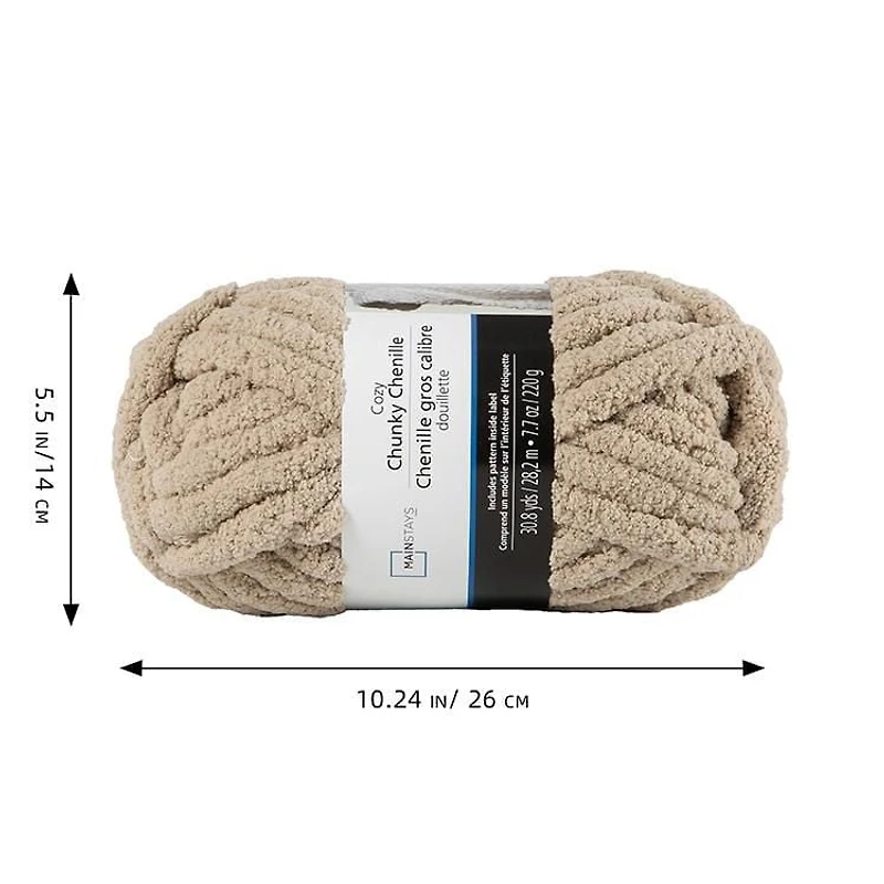 Gros fil de chenille Rose de Mainstays Gros fil de chenille