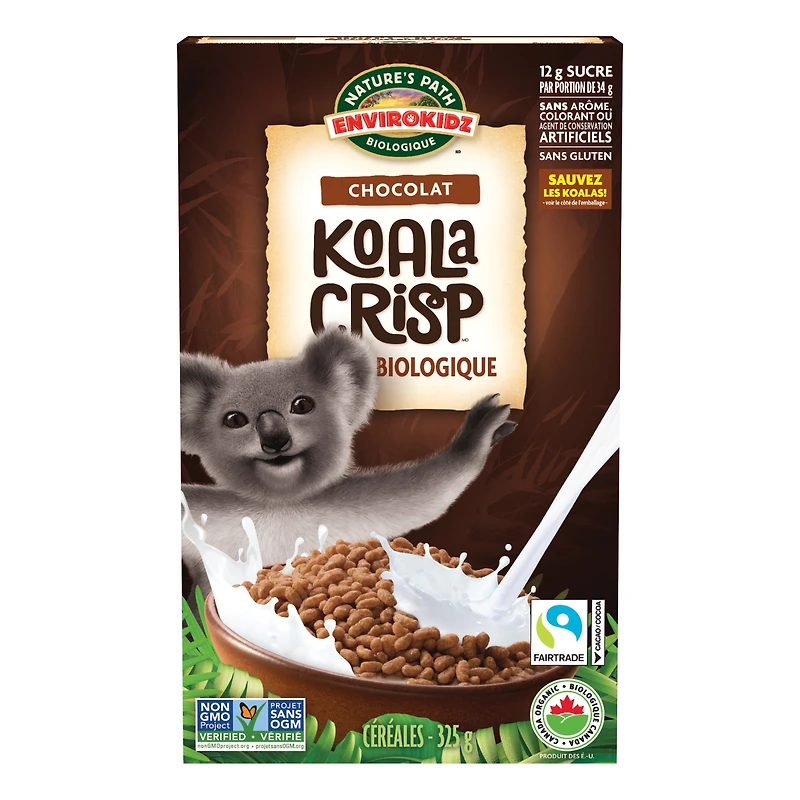 Nature's Path Envirokidz Gluten Free Koala Crisp Organic Cereal