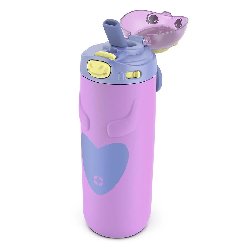 Ello Ellies 14 oz Stainless Steel Water Bottle, Unicorn