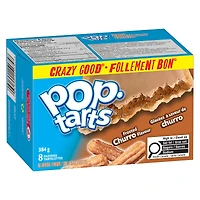 Tartelettes Pop-Tarts® glacées à saveur de churro, 384 g, 8 tartelettes POP TART CHURRO PÂTISSERIES 384GMX12
