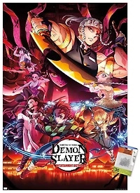 Demon Slayer - Key Visual 1 Wall Poster, 22.375" x 34"