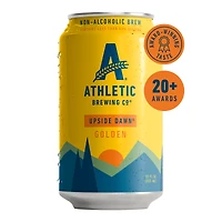 Athletic Brewing Upside Dawn Non-Alc Golden 6x355mL, 6x355 mL