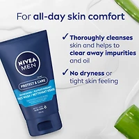 NIVEA MEN Protect & Care Refreshing Face Wash, 150 mL
