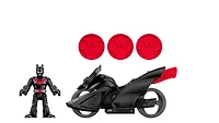 Fisher-Price Imaginext DC Super Friends Figurine et Véhicule Batman, la Relève et Moto