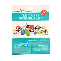 Tout pour célébrer ensemble d’arche de ballons aux couleurs primaires, lot de 18