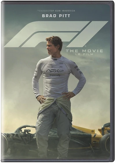 F1 (DVD), Starring Brad Pitt [2025]