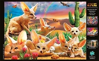 Buffalo Games - Le puzzle Amazing Nature - Fantastic Fennec Foxes - en 500 pièces