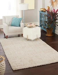 ECARPET Bliss Tapis Contemporain / Moderne, Doux & Shaggy pour Salon, Chambre, Salle A Manger, Entrée, Couloir et Plus Encore.