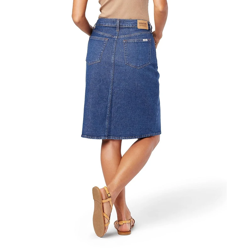 Levi Strauss SignatureMC Jupe midi d’époque pour femme Tailles offerte : 2 – 18