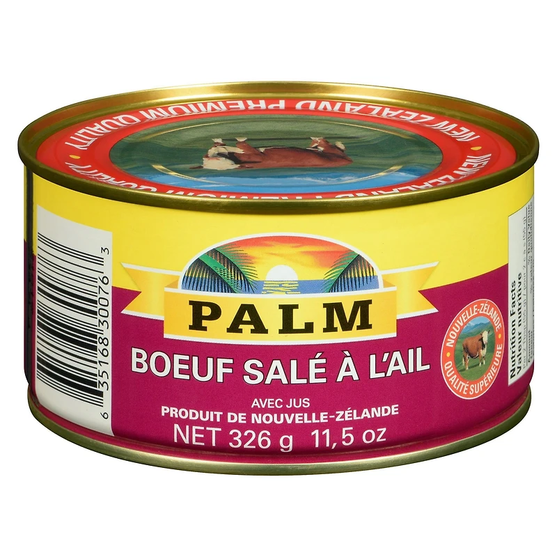 Palm Garlic Corned Beef with Juices