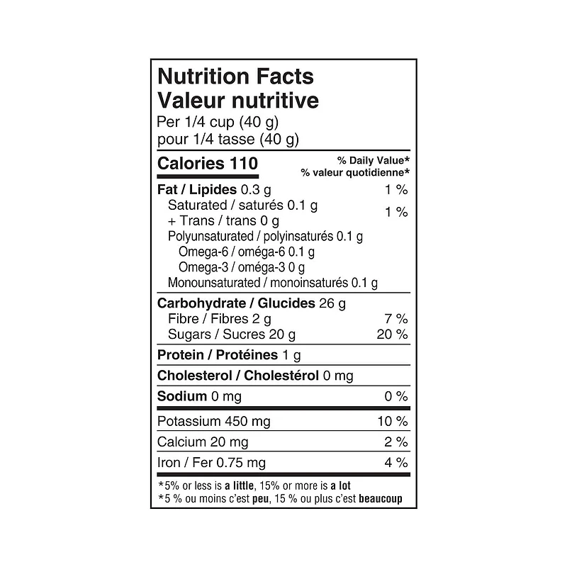 Great Value Seedless Sultana Raisins