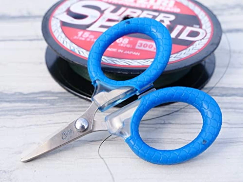 Cuda Titanium 3 Inch Micro Braid Scissors, Lifetime Warranty