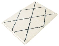 ECARPET Super Soft for Living Room & Bedroom Grammercy Willow Cream Shag