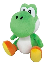Green Yoshi 8" Plush, Little Buddy Nintendo Plush Toys