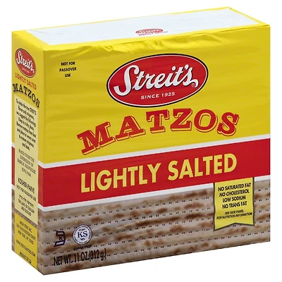 MATZO LIGHTLY SALTED - FRENCH E-ALTRA MATZO LÉGÈR SALÉ