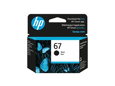 HP 67 Black Original Ink Cartridge (3YM56AN)