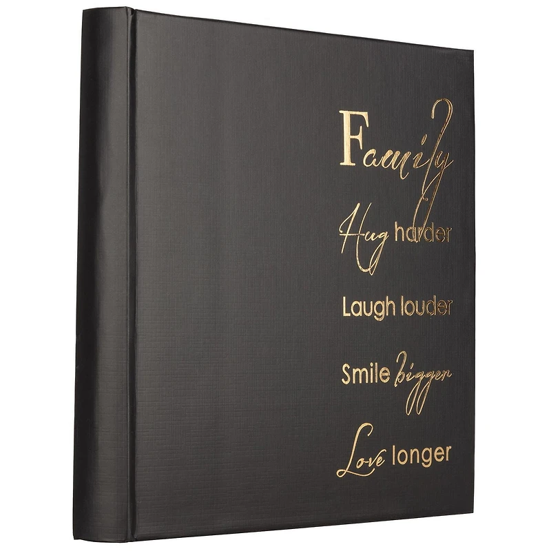 Pinnacle Frames 2-up Family Sentiment Photo Album