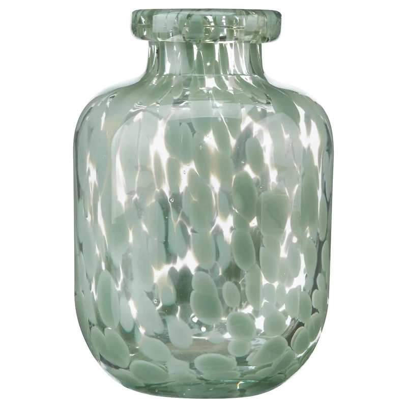 Bouclair Glass Tortoiseshell Table Vase