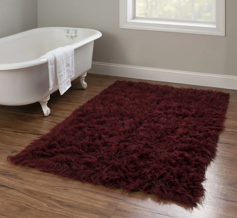 New Flokati 1400gr 3'6" x 5'6" Accent Rug