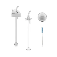 Dr. Brown's Milestones Trousse de Conversion pour Bouteille à Paille d'Apprentissage, Convient aux Bouteilles Options + Standard/étroites