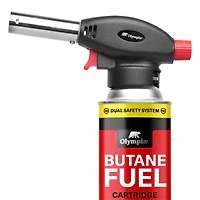 Cartouche de gaz butane marque Olympia – 8 oz (227 g) – pour réchauds et appareils portables. 1 cartouche.