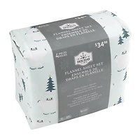 Holiday Flannel Sheet Set